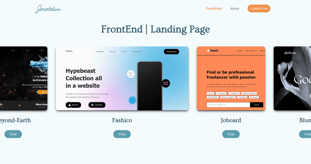 Modern Landing Page