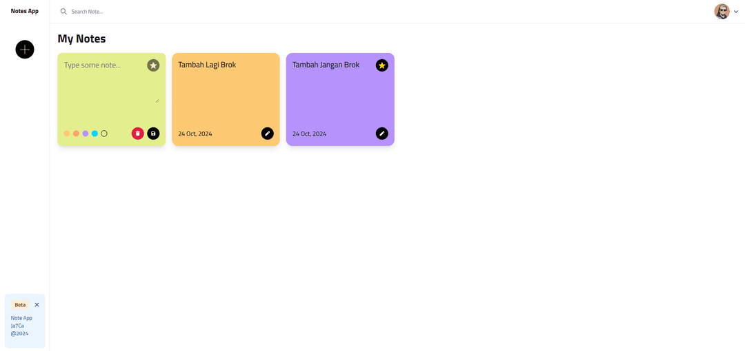 Notes App